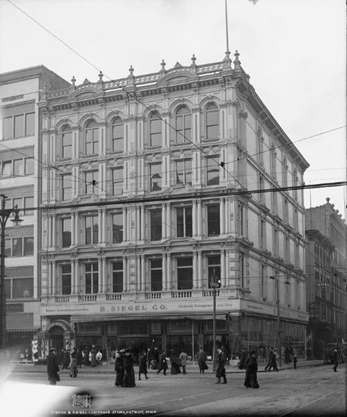 B. Siegel - Old Photo Of Store From Library Of Congress (newer photo)